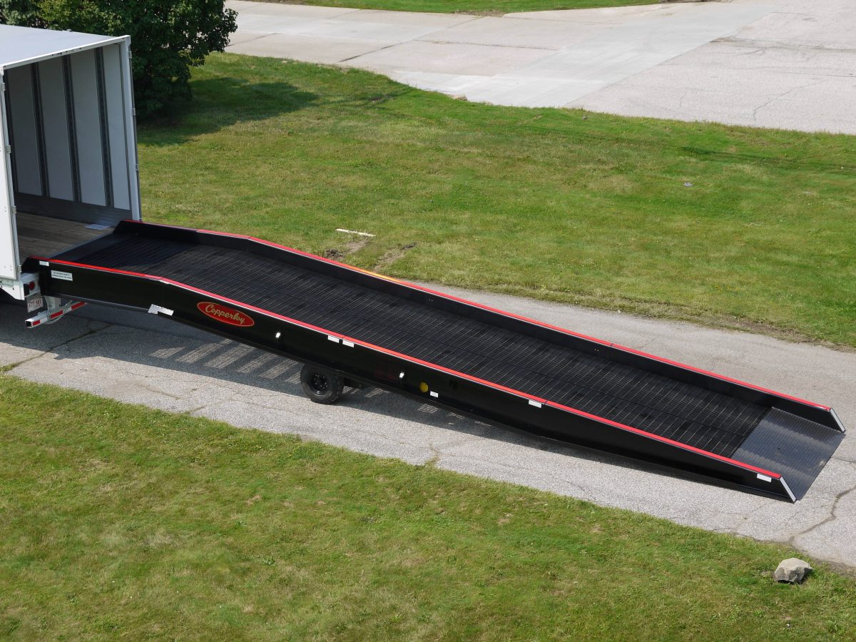 Box Truck Loading Ramp Copperloy - Fishbowl Best Products & Ohio Compan...